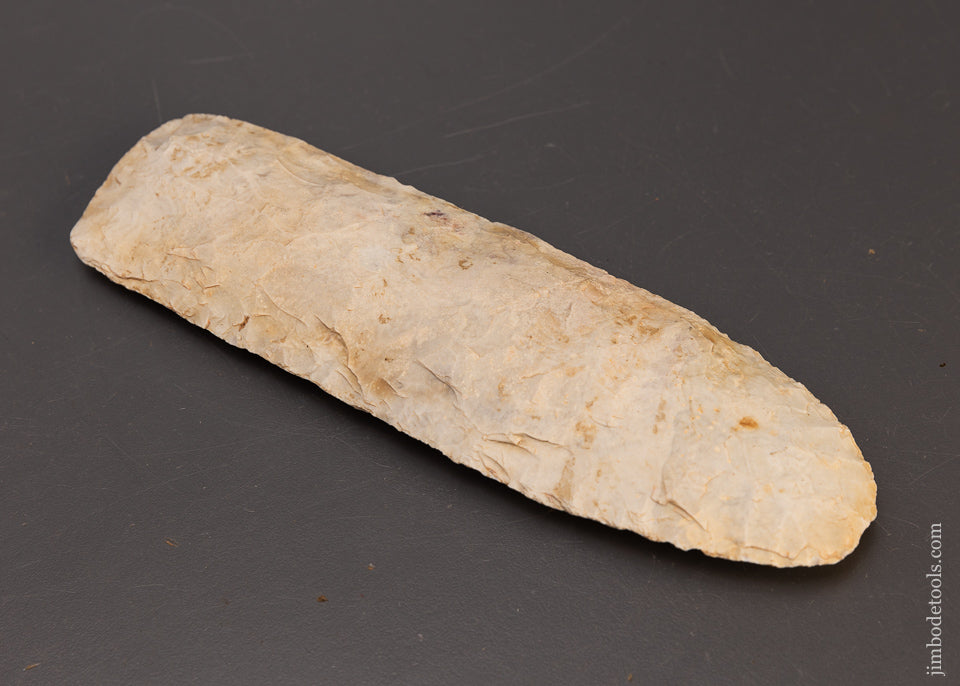 7 1/8 Inch Neolithic Flint Celt Axe - 109880