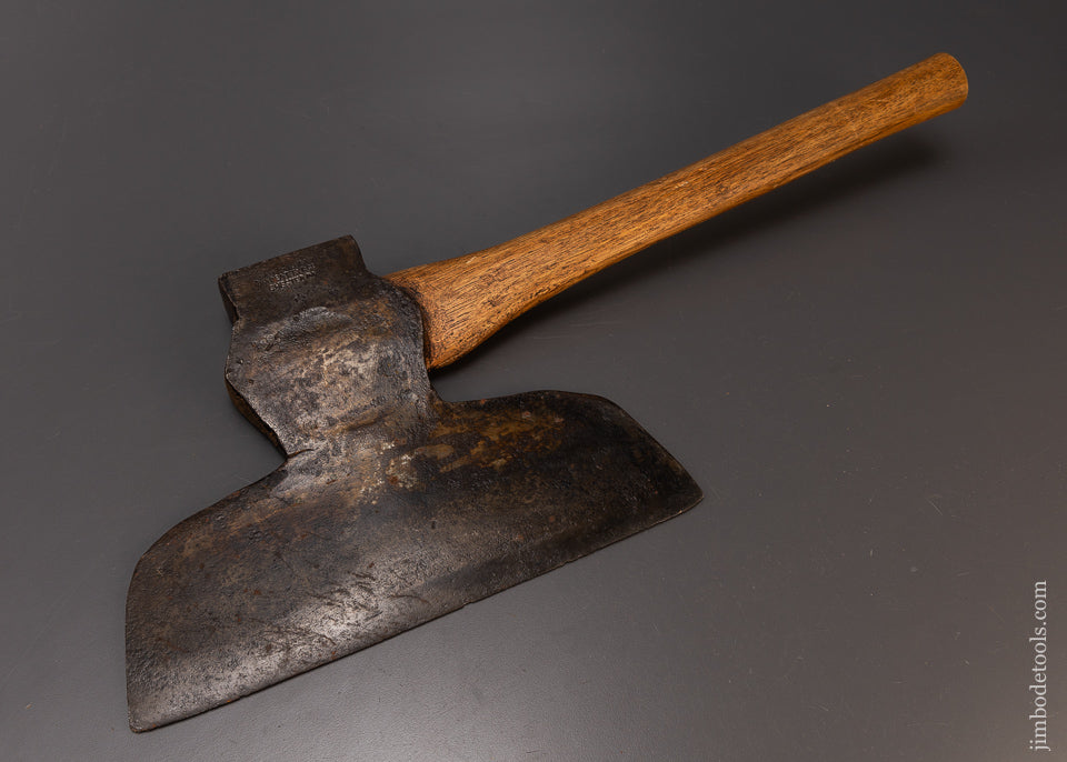 Fine WM. BEATTY CHESTER, PA Single Bell Offset Hewing Axe Left-Handed - 110099