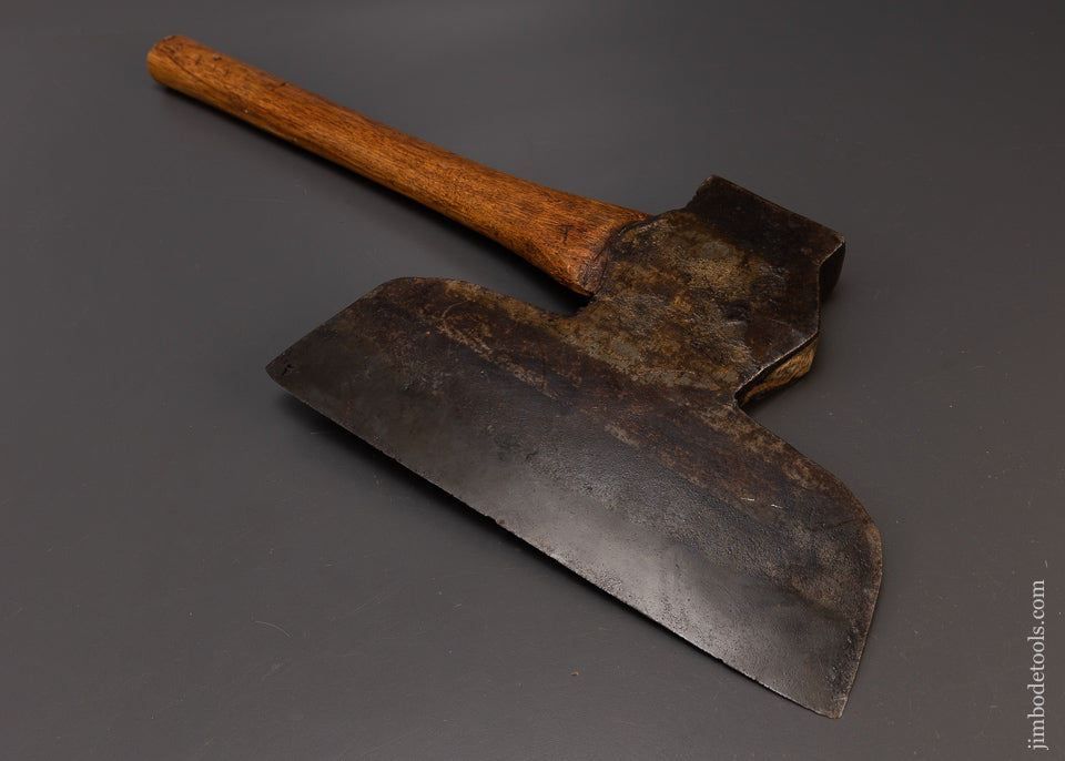 Fine WM. BEATTY CHESTER, PA Single Bell Offset Hewing Axe Left-Handed - 110099