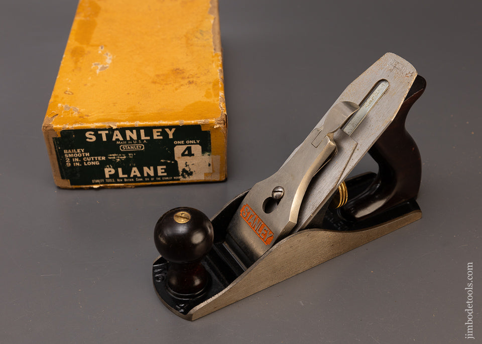 STANLEY No. 4 Smooth Plane Mint in Box - 110133