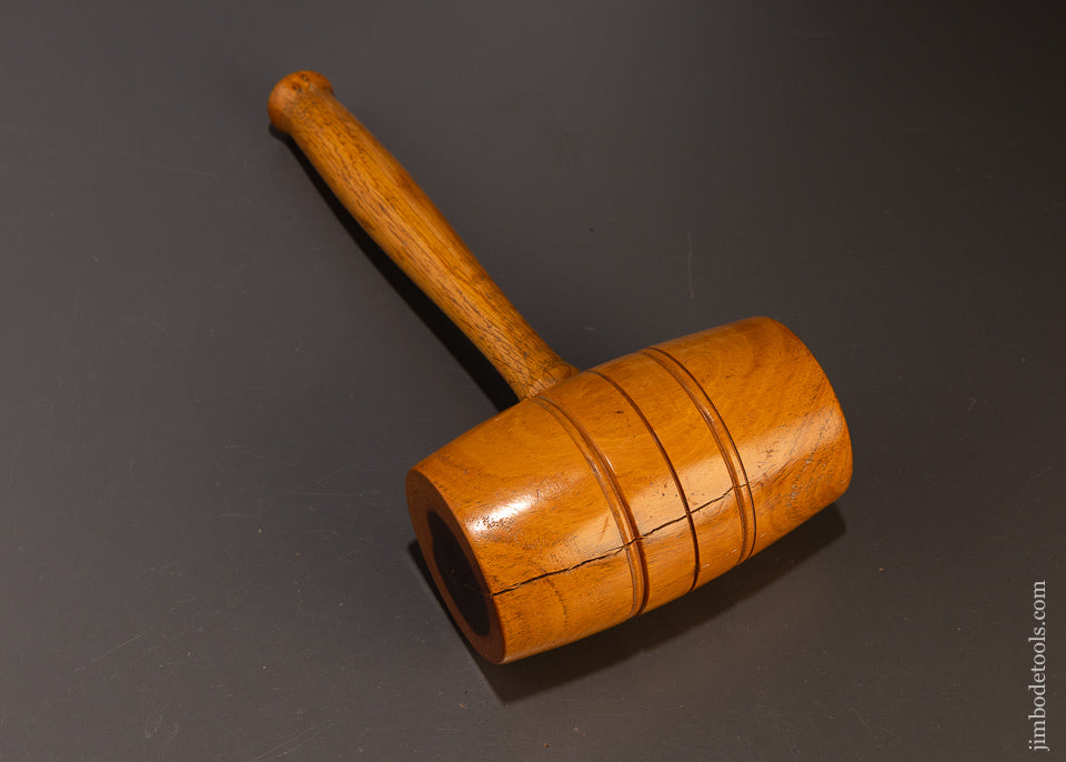 Stunning Solid Lignum Vitae 2 Pound Mallet “No. 2” - 110794