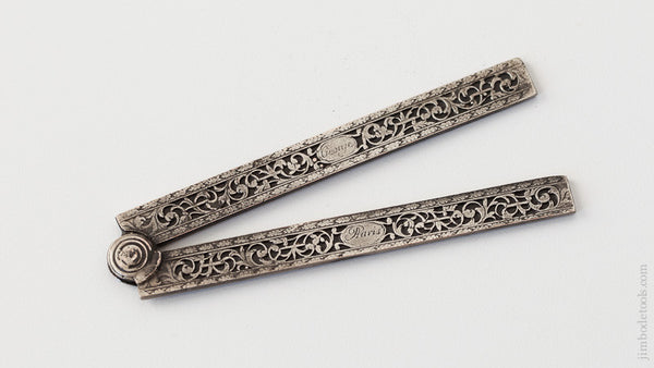 Reproduction 16th Century Folding Demi Pied De Roy by GEORGE PARIS