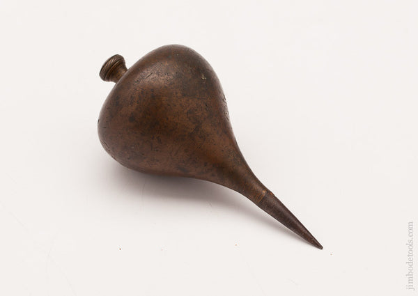 Stunning! 18th Century Brass Plumb Bob