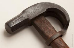 SOLOMON ANDERSON 5 ounce Wraparound Claw Hammer Patented August 20, 1845 –  Jim Bode Tools