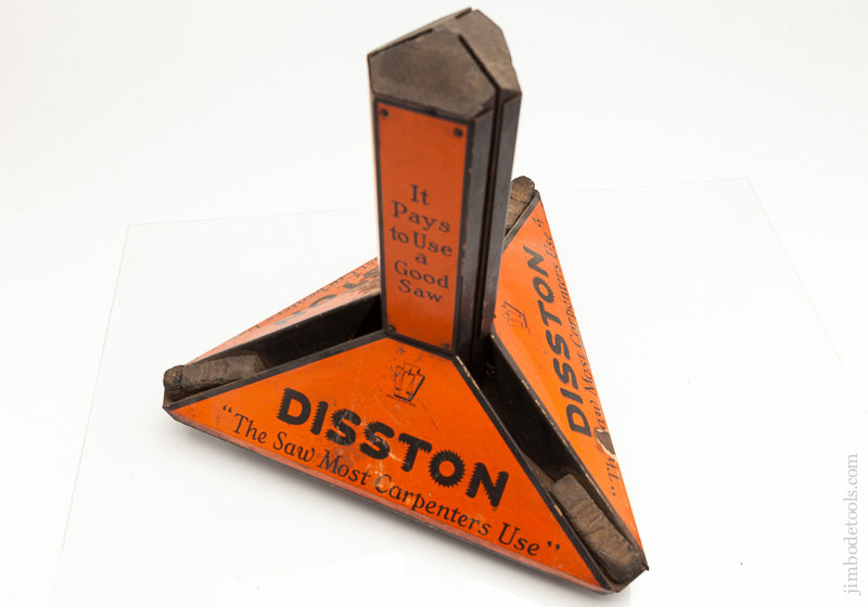 Rare and Awesome! DISSTON Hardware Store Saw Display Stand - 61733R