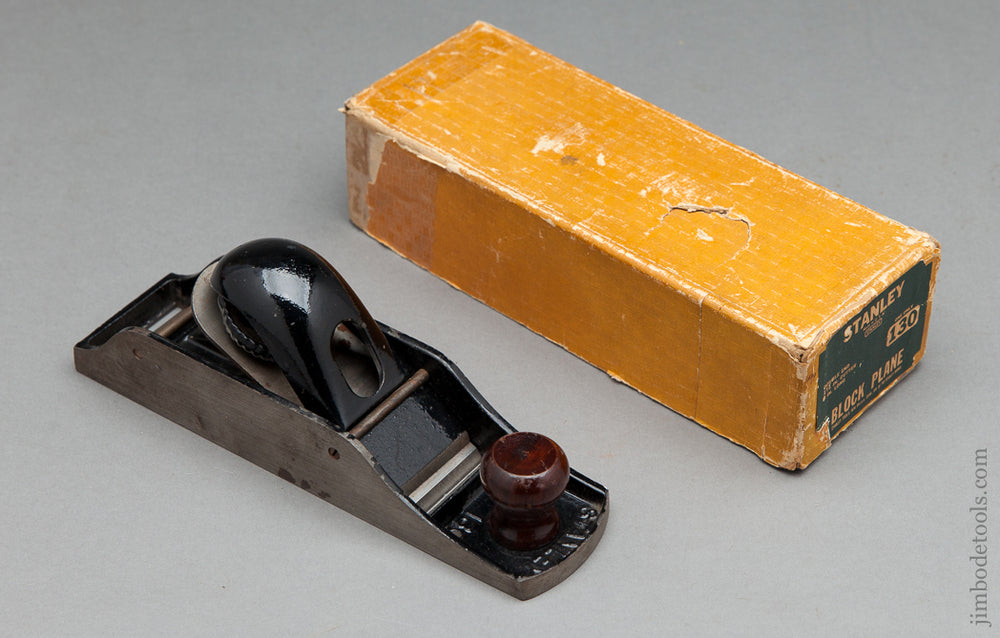 STANLEY NO. 130 Block Plane in its Original Box - 62550R