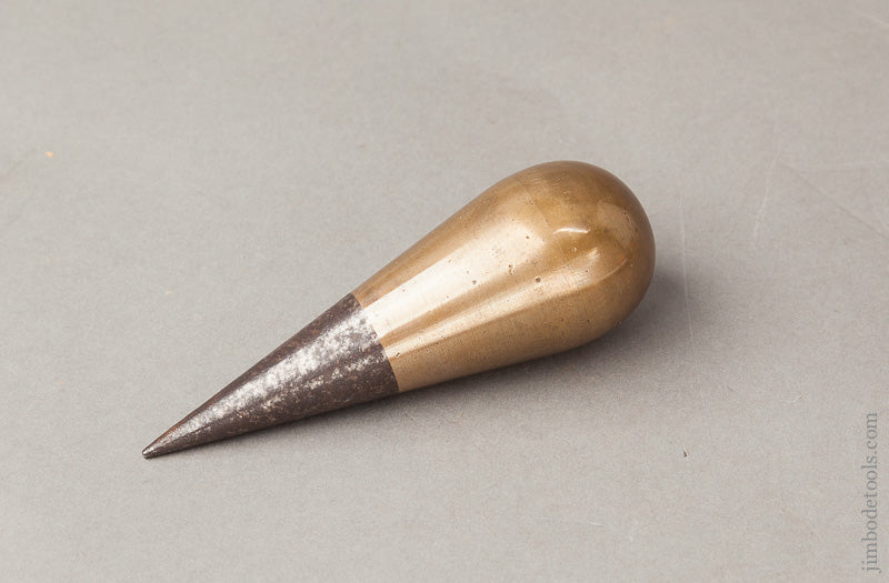 Elegant Five inch Brass Plumb Bob in Original Box - 68052U