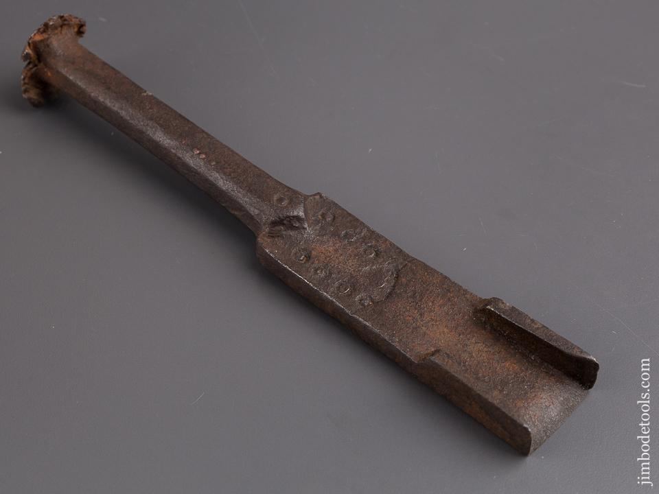  Awesome 18th Century Decorated Hand-Forged Chisel - 70855R