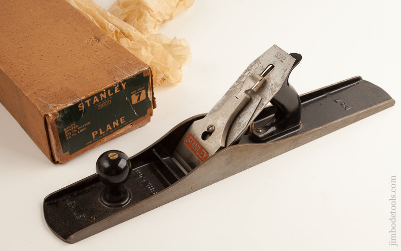 STANLEY No. 7 Jointer Plane Type 18 circa 1946-47 MINT in Original Box     75241 - 75241