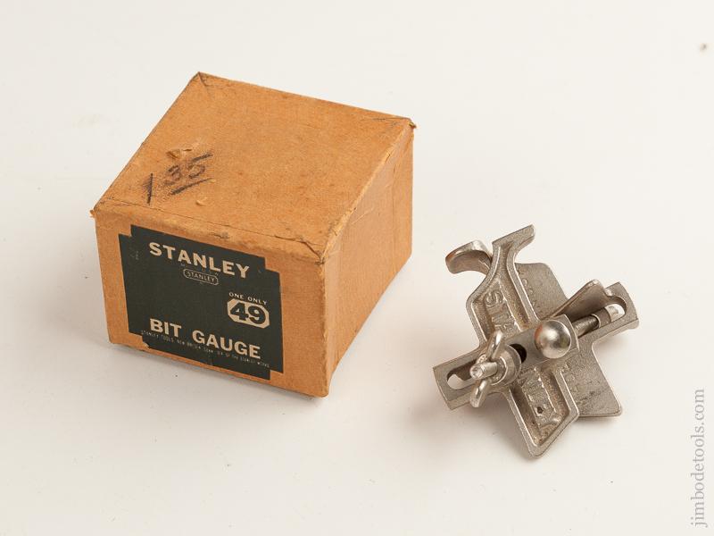 STANLEY No. 49 Bit Gauge MINT in Original Box - 75957