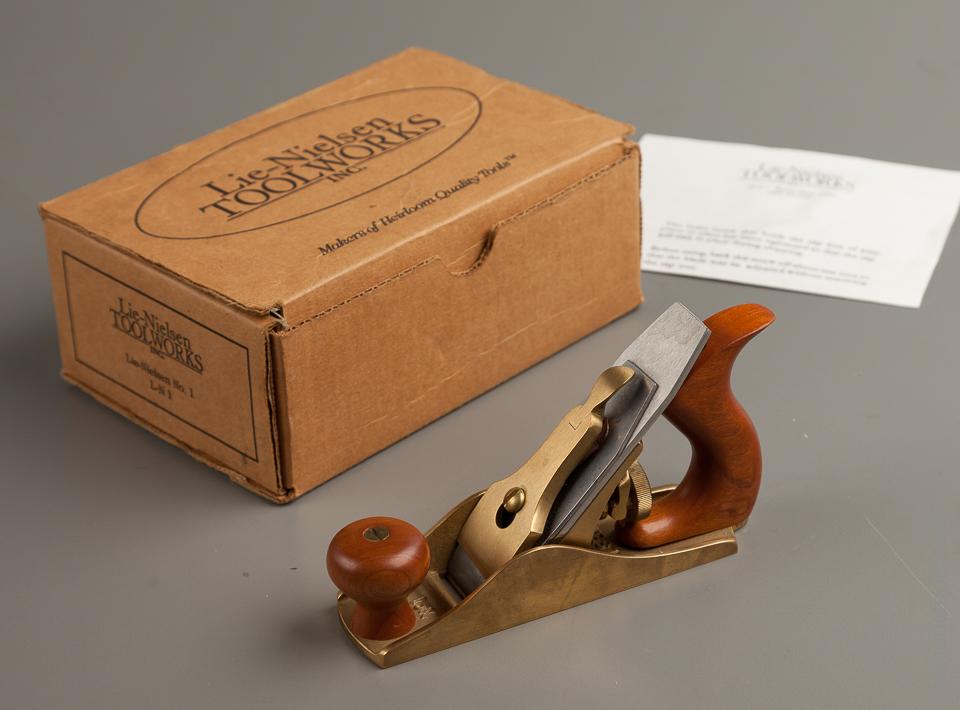 LIE-NIELSEN No. 1 L-N 1 Bench Plane in Original Box - 76312