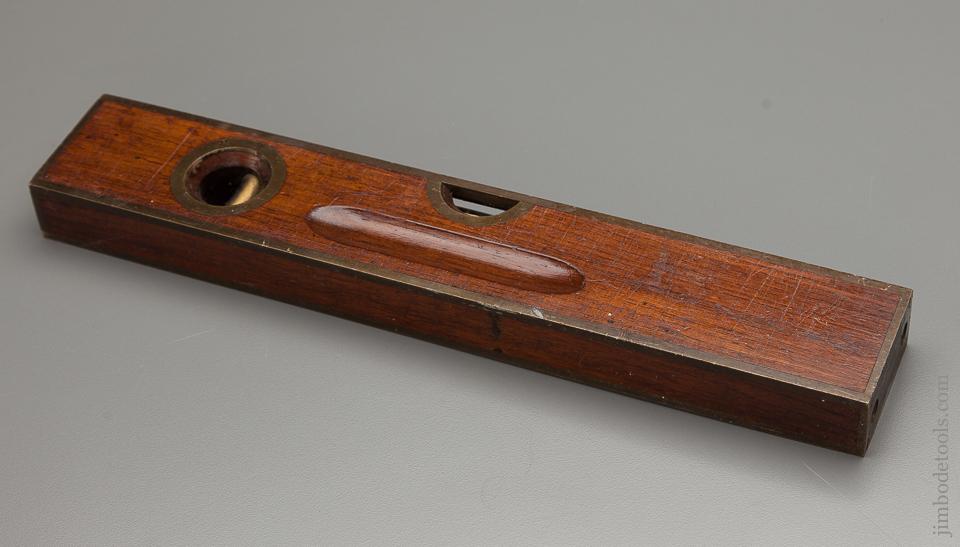 Twelve inch STANLEY No. 98 Rosewood and Brass Level FINE - 77249