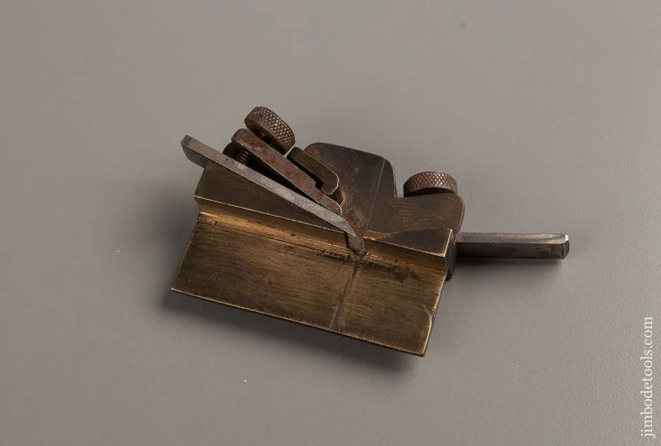 Unusual 3 inch Brass Double Sided Plane - 77400R