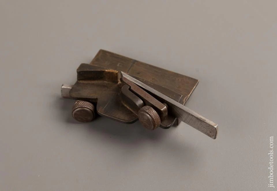 Unusual 3 inch Brass Double Sided Plane - 77400R