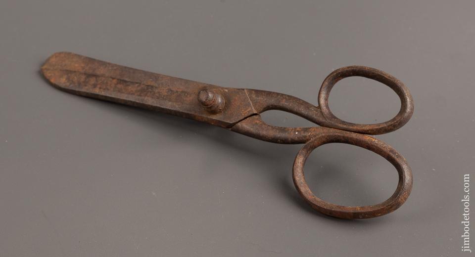 18th/19th Century 10 inch Handmade Shears - 77637R