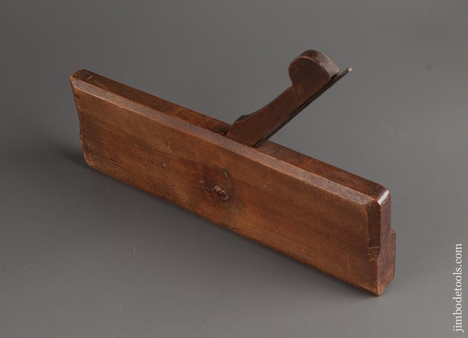 Crisp 18th Century CHELOR Ten inch Yellow Birch Moulding Plane NEAR MINT - 78095RU