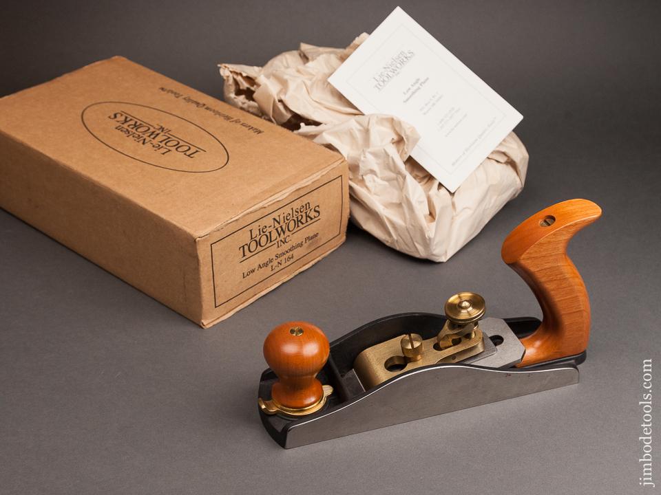 LIE-NIELSEN L-N 164 Low Angle Smoothing Plane in Original Box - 78756