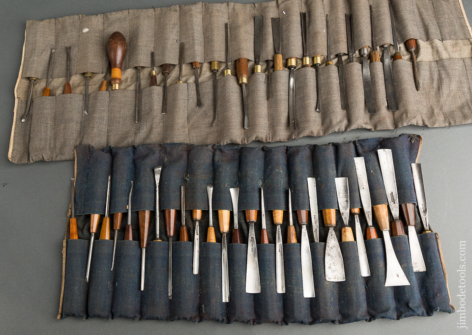 Awesome Woodcarver's Tool Chest Filled With 200 Carving Chisels - 79410