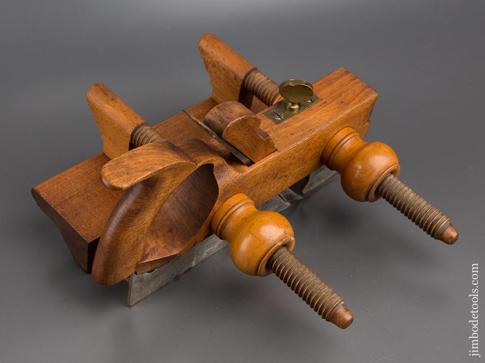 G.W. DENISON  Beech with Boxwood Plow Plough Plane circa 1868-84 EXTRA FINE - 80332