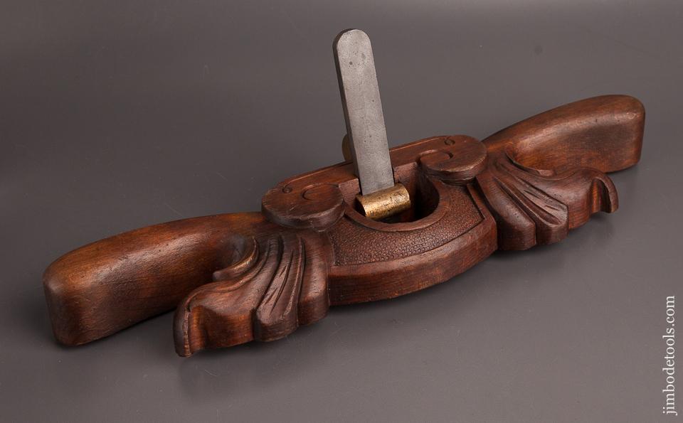 Stunning! Ornate Carved Router Plane - 82128U