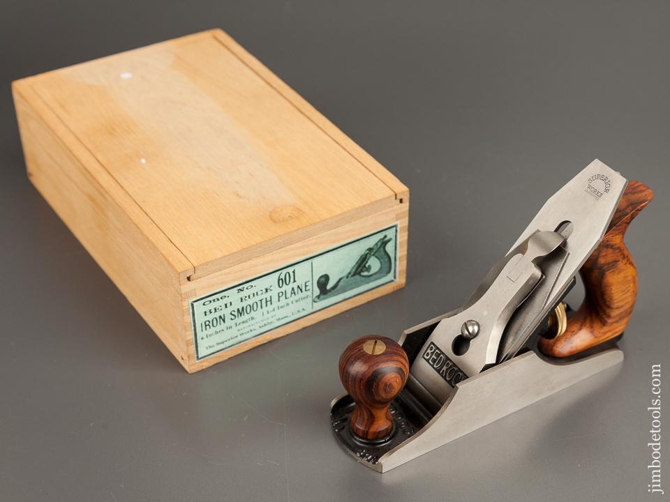 STANLEY BEDROCK No. 601 Plane by SUPERIOR WORKS in Original Box MINT & UNUSED! - 82216