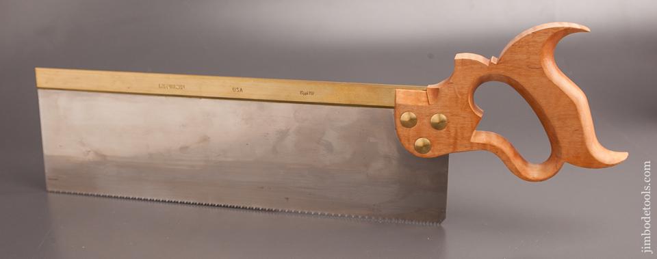 10 point 14 inch Rip LIE-NIELSEN Tenon Saw with Blade Guard NEAR MINT - 82682