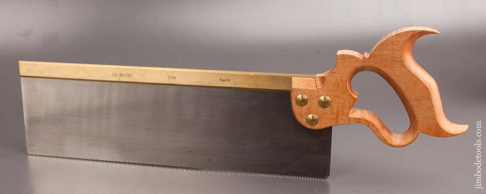 10 point 14 inch Rip LIE-NIELSEN Tenon Saw with Blade Guard NEAR MINT - 82682