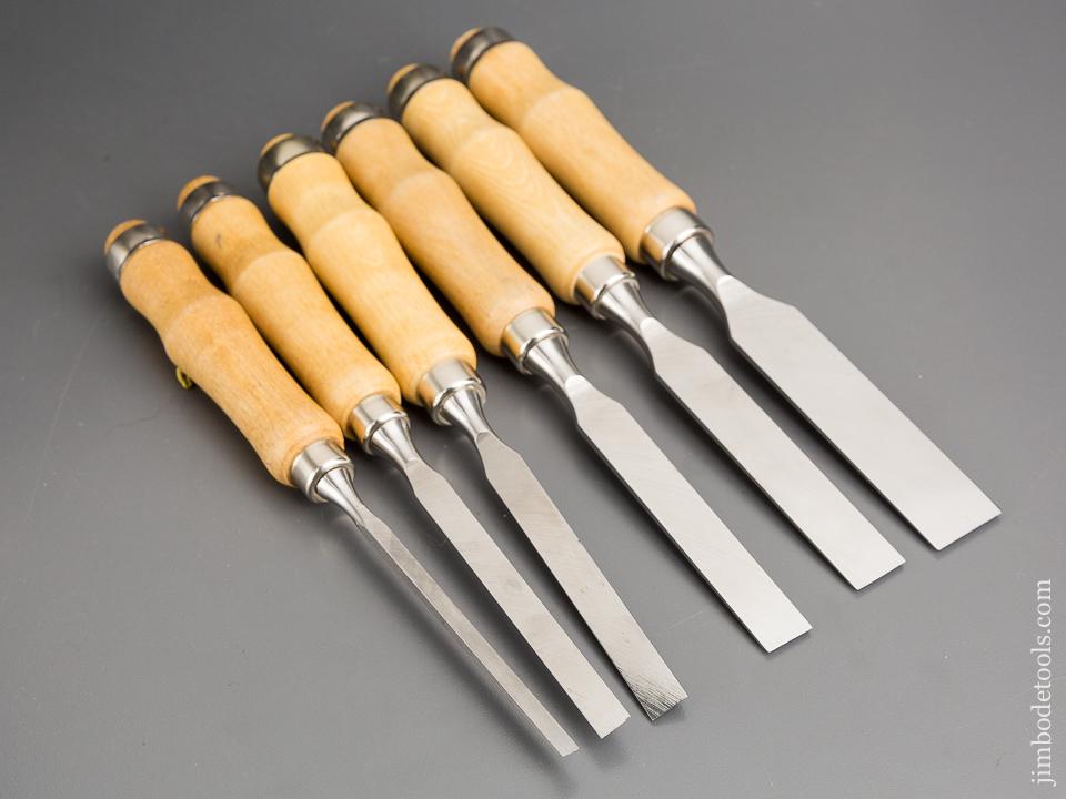 Set of 15 C. MAIERS Carving Chisels Gouges -- 108088 – Jim Bode Tools