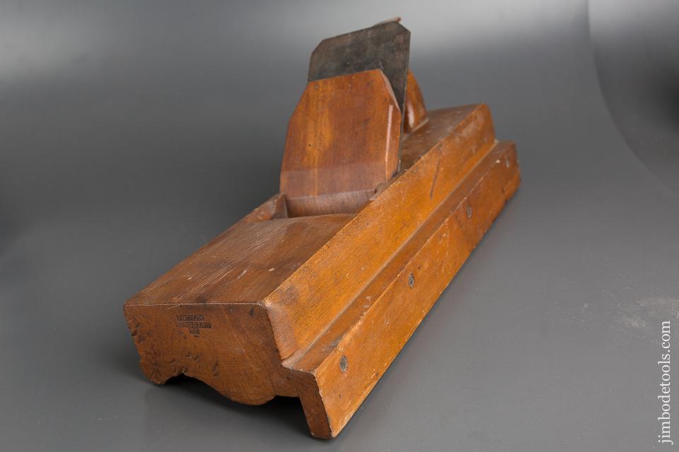 Outstanding! 5 inch Crown Molding Plane Dated 1832 by J. STILES KINGSTON NY -  83167R