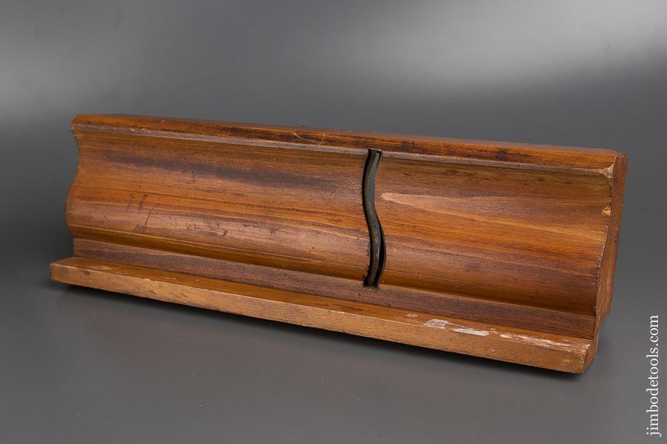 Outstanding! 5 inch Crown Molding Plane Dated 1832 by J. STILES KINGSTON NY -  83167R