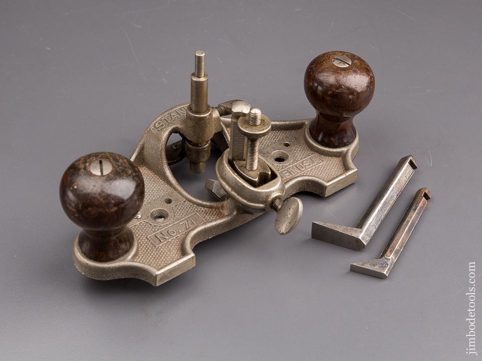 Fake Aluminum STANLEY No. 71 Router Plane with 1/2 inch Cutter - 92190 –  Jim Bode Tools