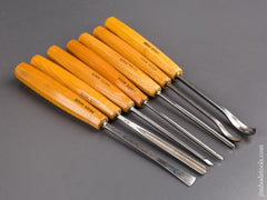 Set of 16 PFEIL SWISS MADE Carving Chisels with Roll - 79508 – Jim Bode  Tools