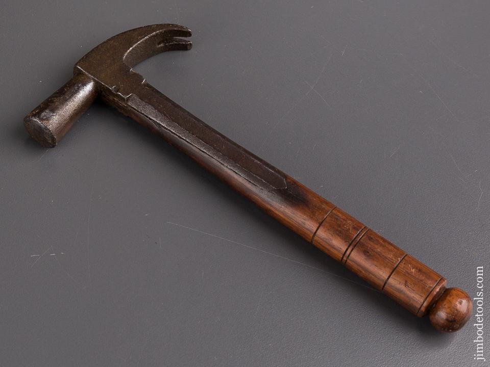 RARE Seven inch Gentleman's Rosewood Strap Hammer - 86266