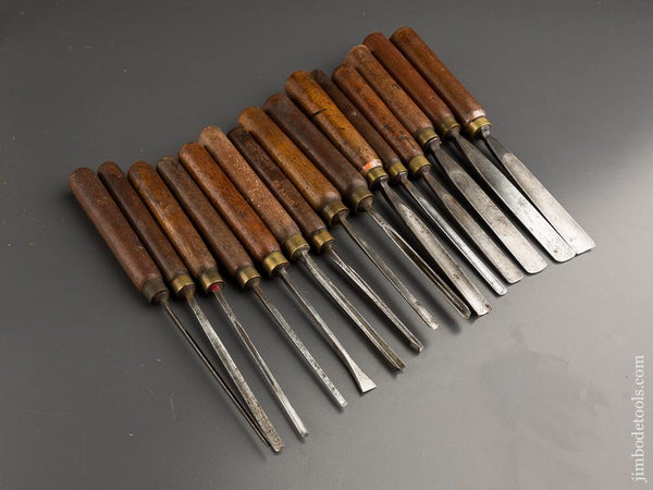 AMAZING Set of 36 German Carving Sculpting Spoon Gouges by DASTRA - 88 –  Jim Bode Tools