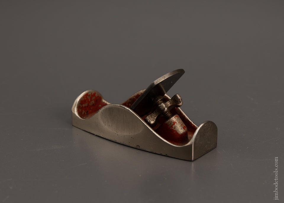 BAILEY VICTOR No. 51 1/2 "Little Victor" Block Plane Nickel Plated Red Japanning - 87152U