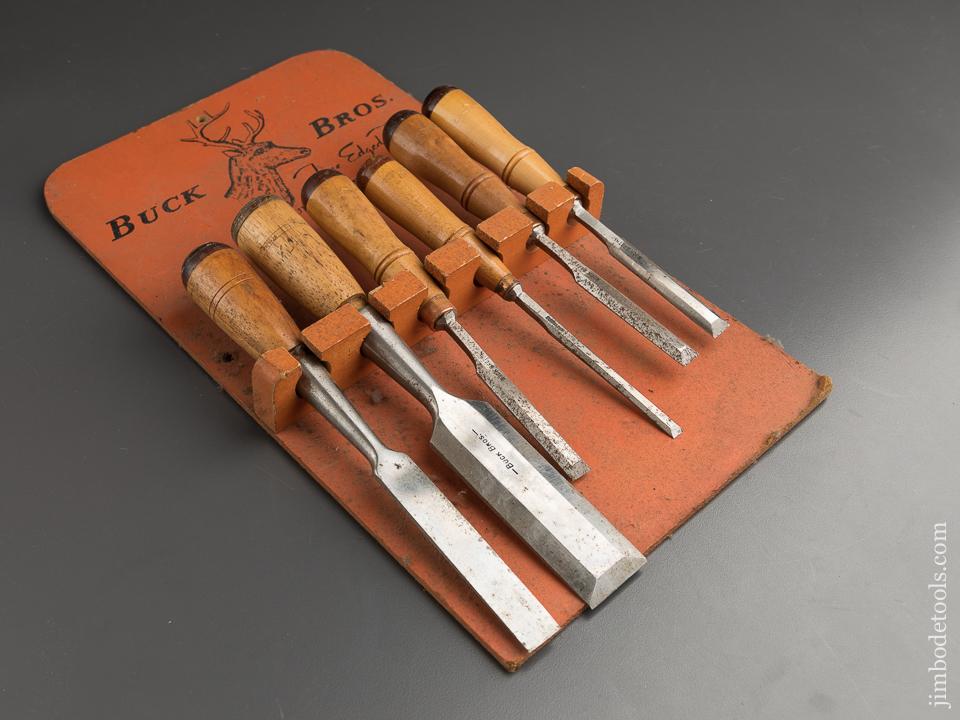 BUCK BROS Chisel Display with Samples of Chisels - 87634