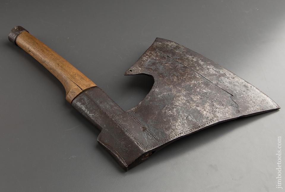 Stunning 1746 Dated And Decorated Broad Axe - 88280U