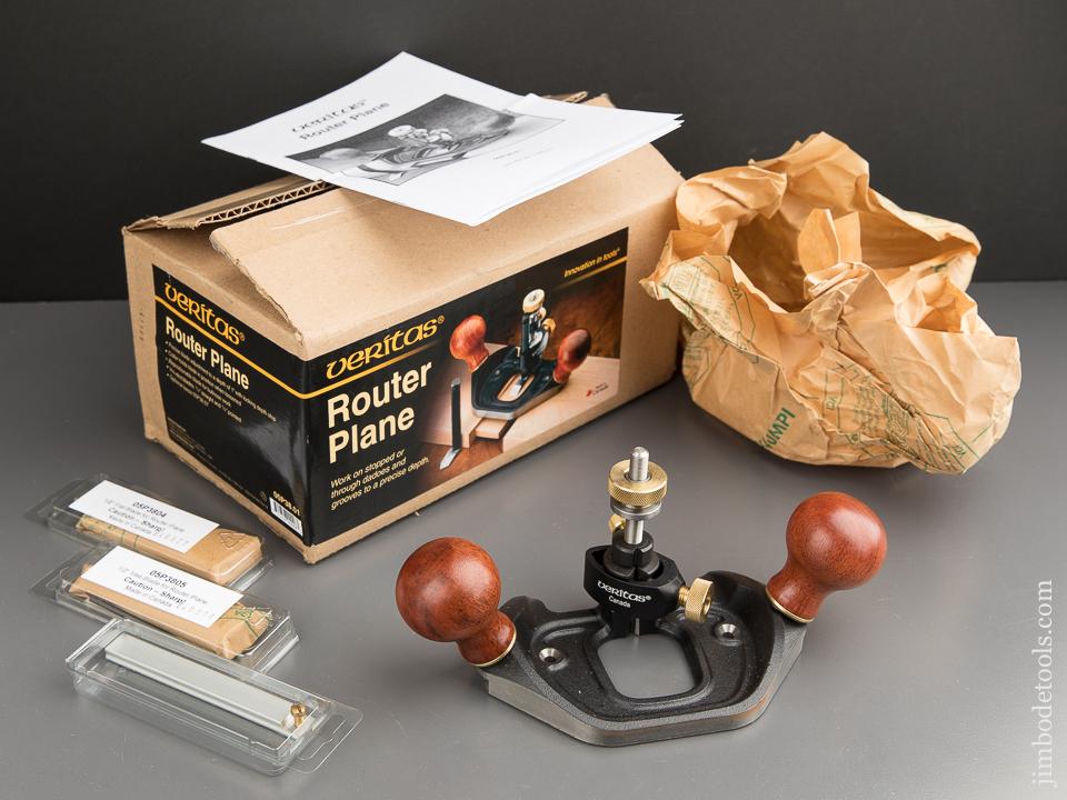 NEW No. 05P38.01 VERITAS Router Plane in UNOPENED Original Box - 88379