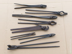 Nine Great Blacksmith's Tongs - 91393 – Jim Bode Tools