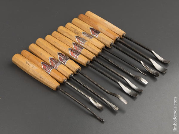 AMAZING Set of 36 German Carving Sculpting Spoon Gouges by DASTRA - 88 –  Jim Bode Tools