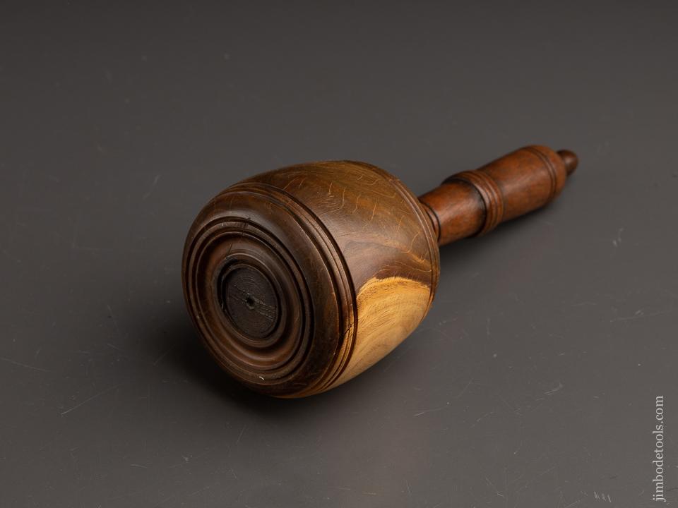 Stunning Twenty ounce Fancy Lignum Vitae Mallet - 90094