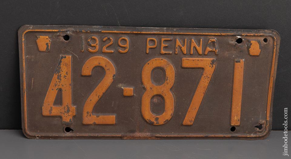 1992 Pennsylvania License Plate - 90412