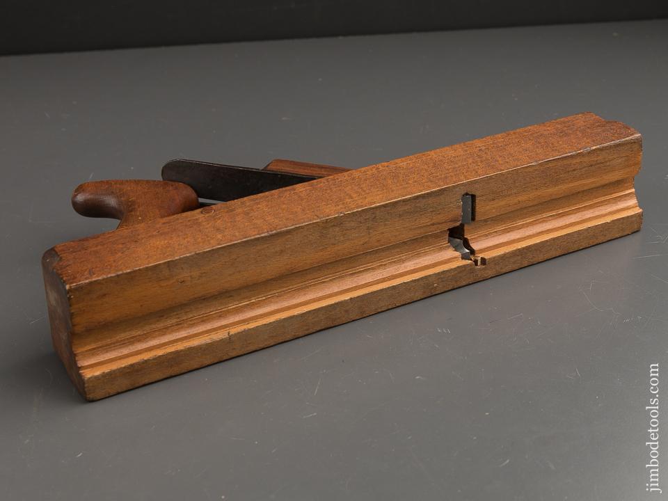 Mint And Rare Bench Sash Plane With Diamond Strike Button And Double Irons Signed I. SLEEPER - 91108U