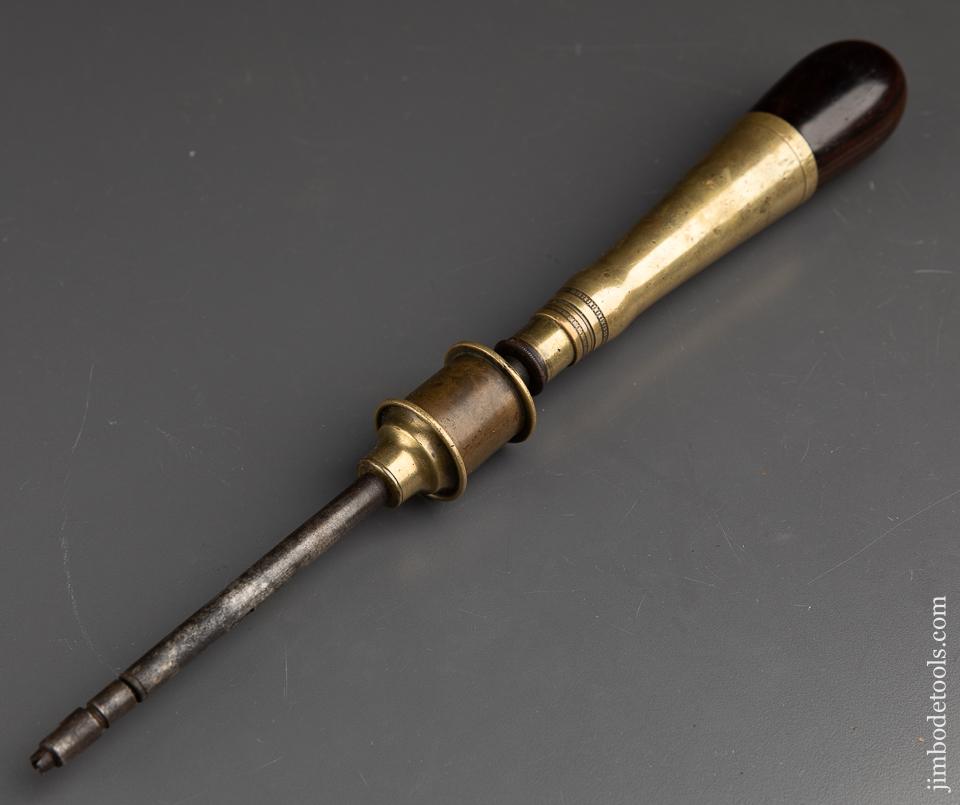 Stunning! Rosewood & Brass Bow Drill - 91187U