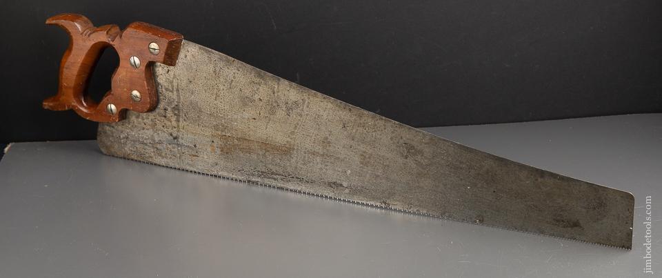 EXTRA FINE 10 point 26 inch Crosscut ATKINS No. 68 THE REX Hand Saw - 91346