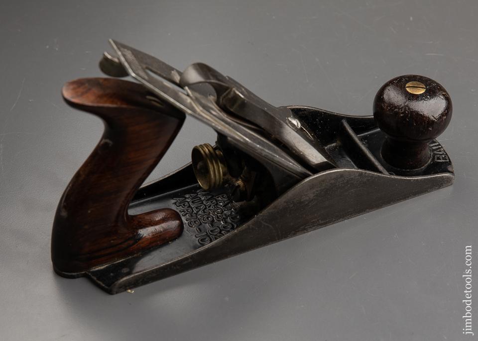 STANLEY No. 4 Smooth Plane Type 11 circa 1910 EXCELLENT - 91591