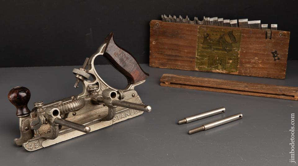 STANLEY No. 45 Combination Plane Type 5 circa 1893-94