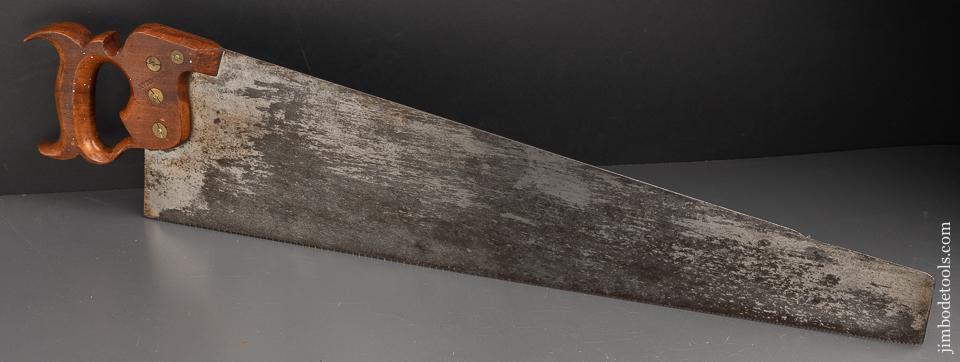 RARE and Extra Fine! DISSTON No. 8 Spring Steel Hand Saw - 91813