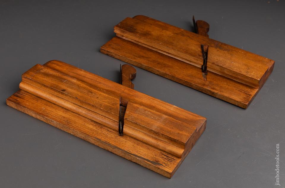 Great Pair of Fenced Drop Leaf Table Joint Planes - 91852