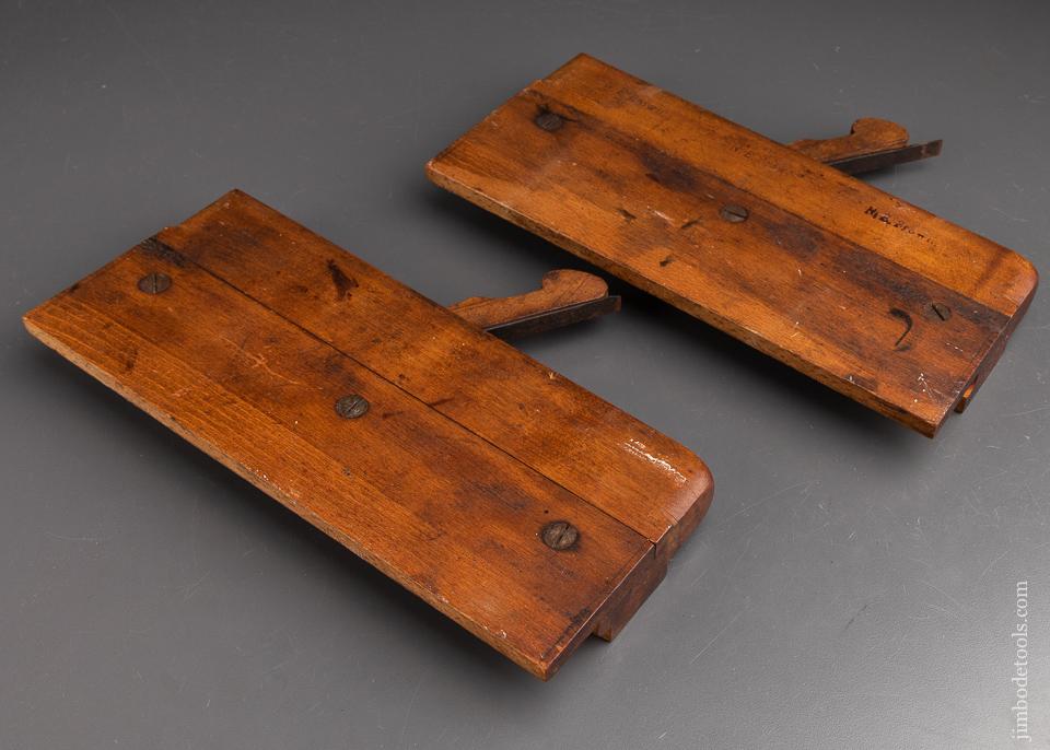 Great Pair of Fenced Drop Leaf Table Joint Planes - 91852